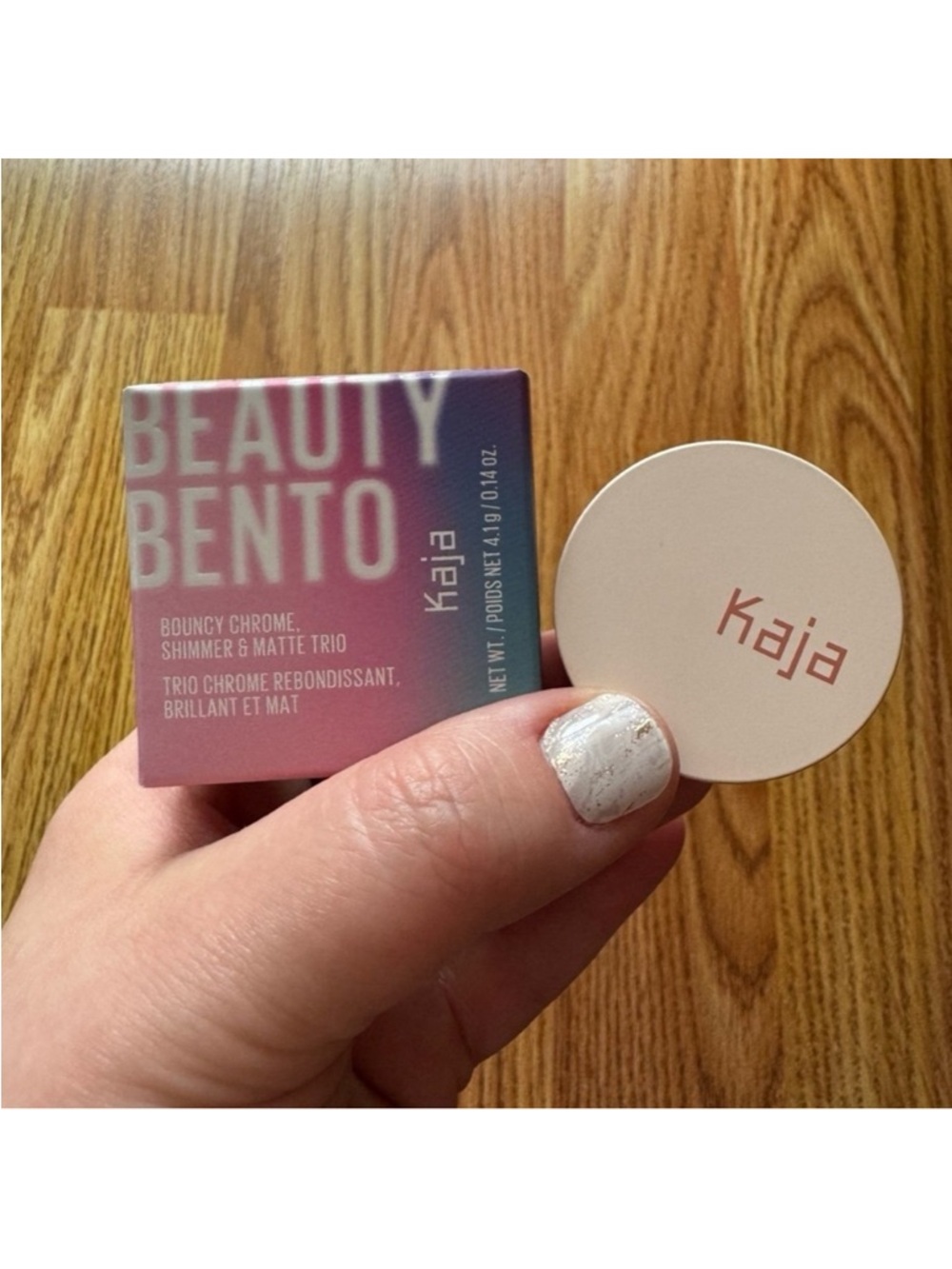 Kaja Beauty - Bento Bouncy Eyeshadow Trio - Peach Madeline